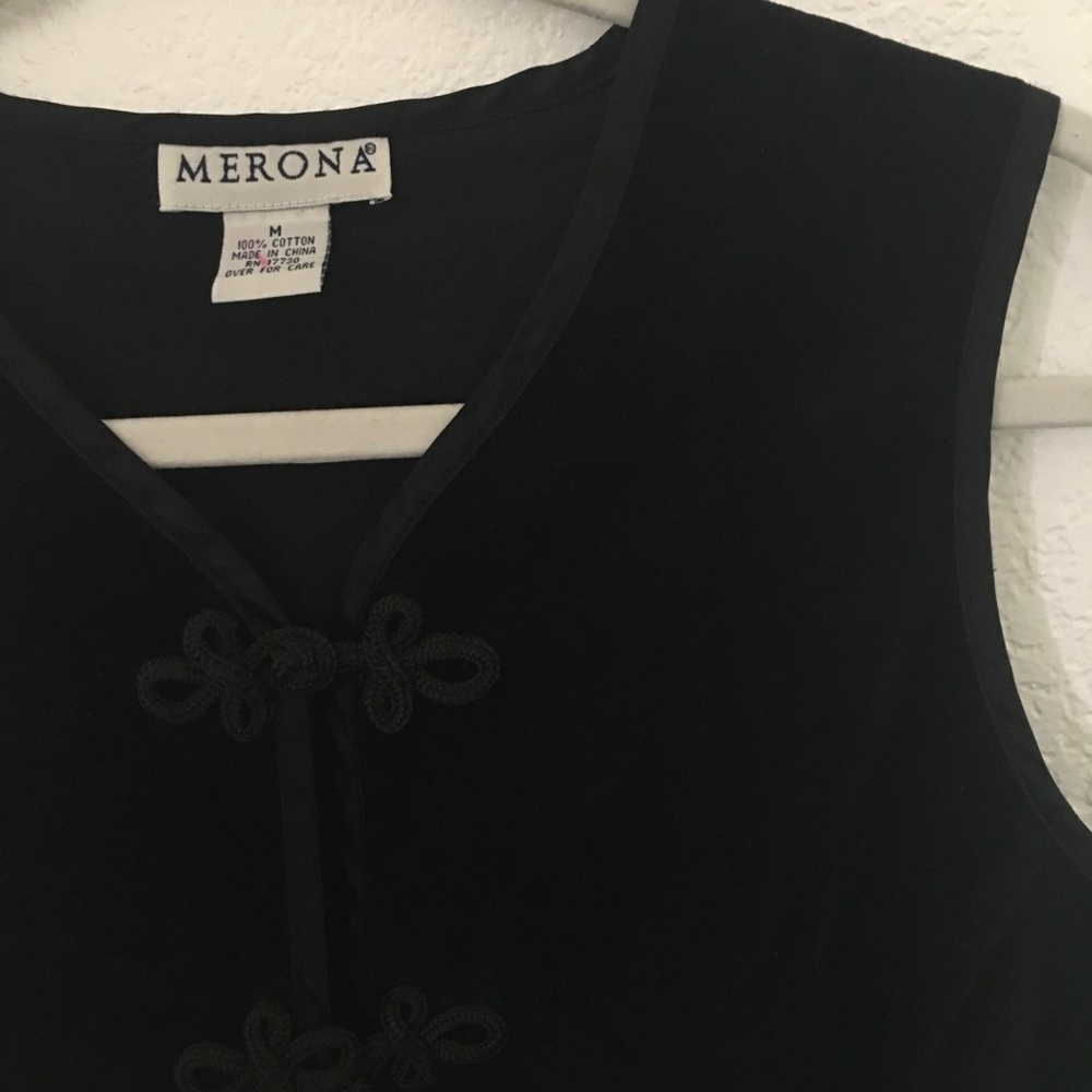 Black vest
